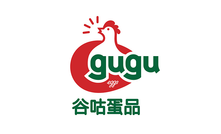 谷咕蛋品logo设计