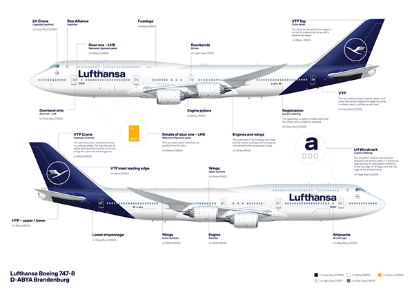 德国汉莎航空（Lufthansa）启用新LOGO和新涂装